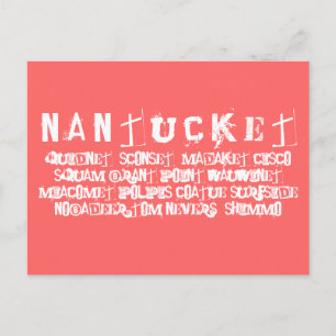 ACKnowledge Nantucket Places Postcard