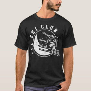ACL Repair SKi Club Anterior Cruciate Ligament Ski T-Shirt