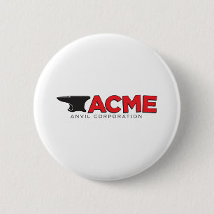 ACME ANVIL CORPORATION 6 CM ROUND BADGE