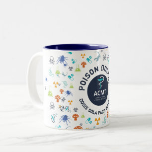 ACMT Poison Doctor Blue Two-Tone Coffee Mug