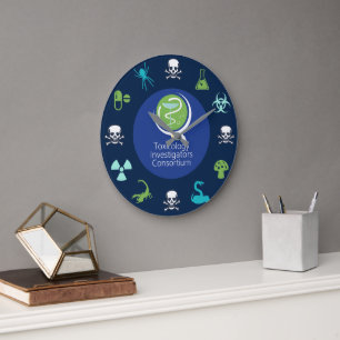 ACMT/ToxIC Tox Clock - Dark Blue Design 1