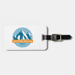 Aconcagua Stars Moon Luggage Tag