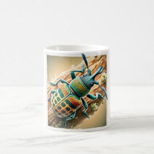 Acorn and Nut Weevil 170624IREF118 - Watercolor Coffee Mug