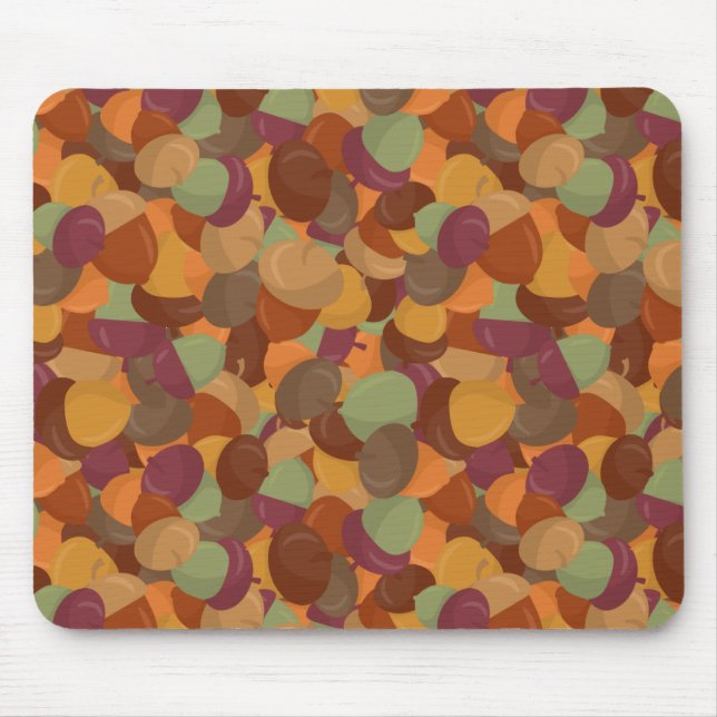 Acorn Camo Mouse Mat (Front)