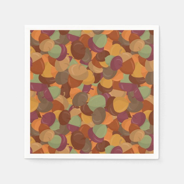 Acorn Camo Napkin (Front)
