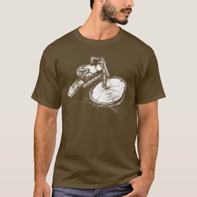 Acorn elf biker T-Shirt (Front)