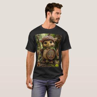 Acorn Guardian Cute Forest Monster T-Shirt