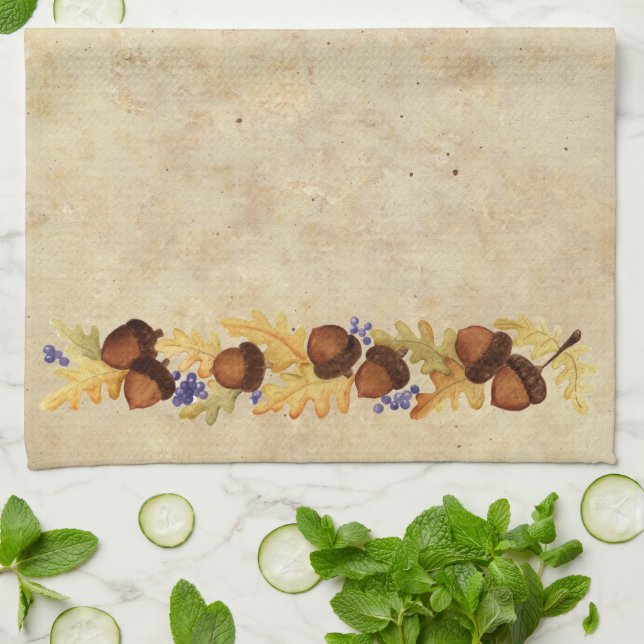 Acorn - Kitchen Towel (Folded)