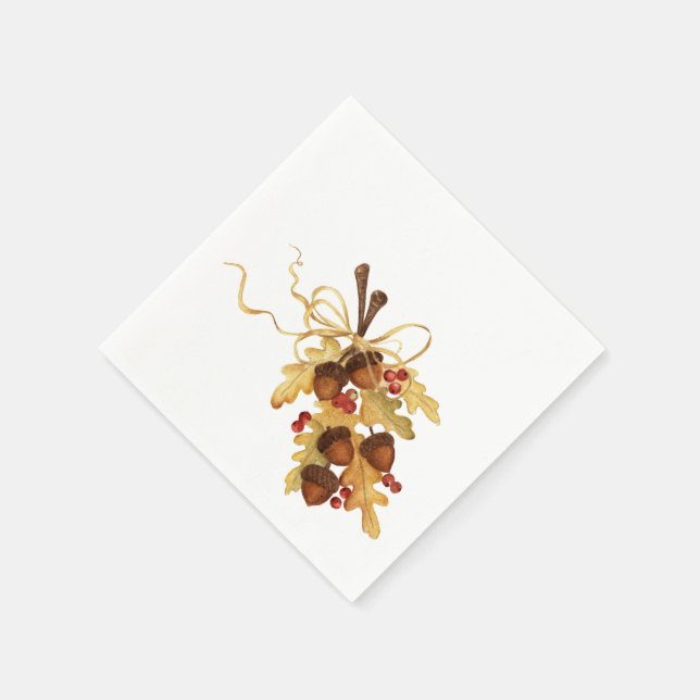 Acorn Napkin (Corner)