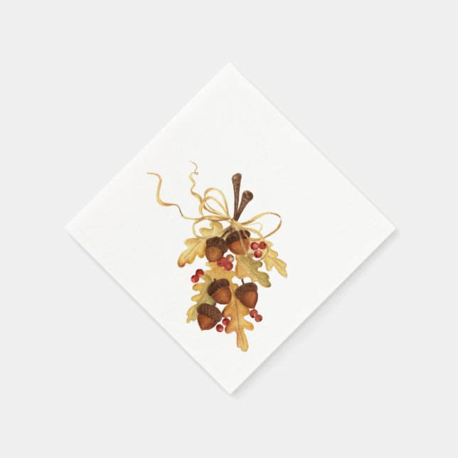 Acorn Napkin (Corner)