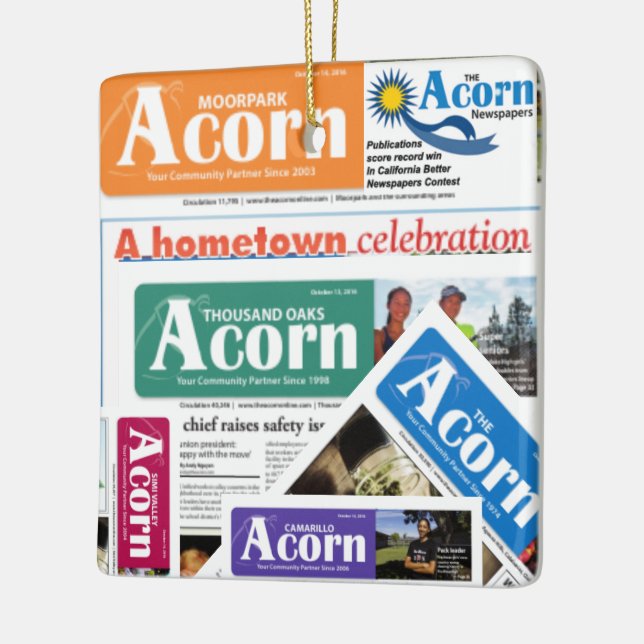 Acorn Ornament Take One (Left)