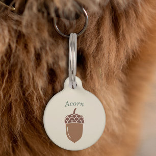Acorn Pet Tag