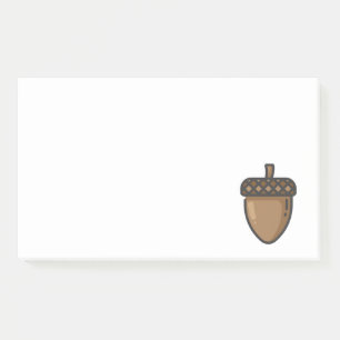 acorn post-it notes