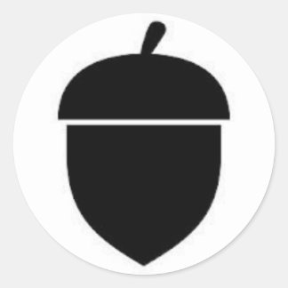Acorn sticker