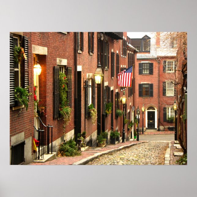 Acorn Street Photo Poster (Front)