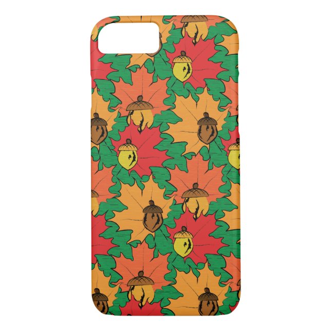 Acorns and leaves VI Case-Mate iPhone Case (Back)