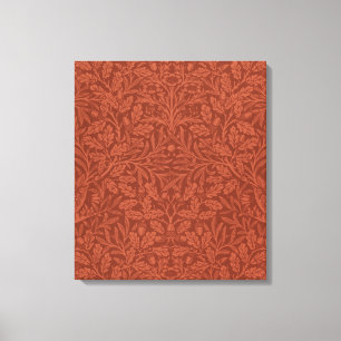 Acorns and Oak Leaves (by William Morris) Canvas Print