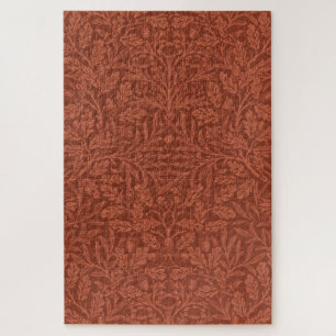 Acorns and Oak Leaves (by William Morris) Jigsaw Puzzle