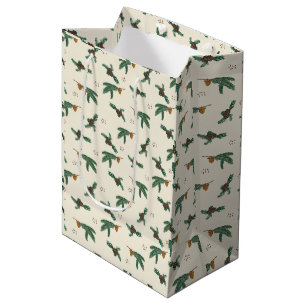 Acorns and pineapples medium gift bag
