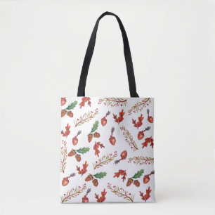Acorns, Autumn Theme Tote