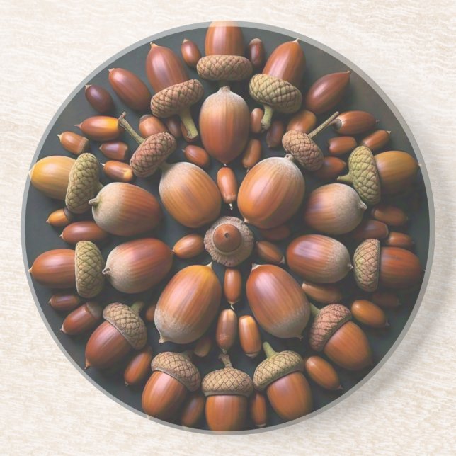 Acorns  coaster (Front)
