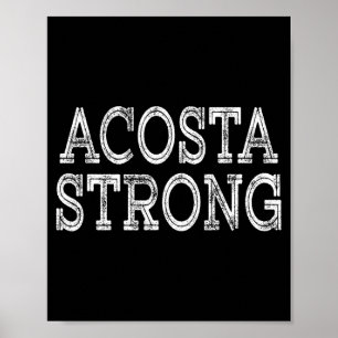 Acosta strong squad family reunion last name team  poster
