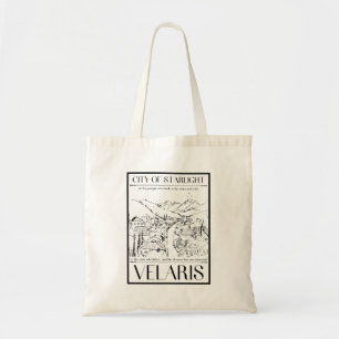 ACOTAR Velaris City of Starlight To The Stars Tote Bag