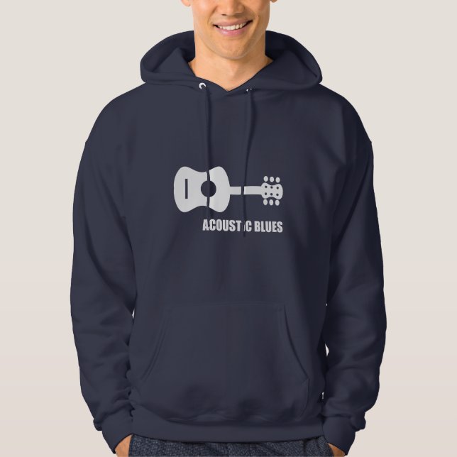 Acoustic Blues Hoodie (Front)