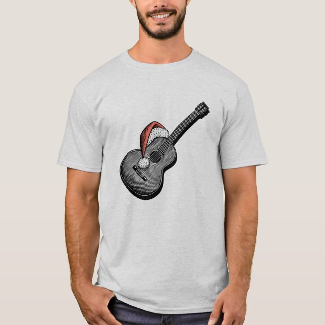 Acoustic Claus T-Shirt (Front)