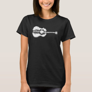 Acoustic Electric Bass Guitar Nature for Musician T-Shirt