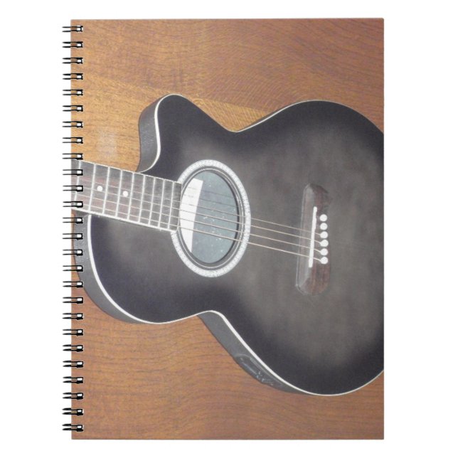 Acoustic Electric Guitar Notebook (Front)