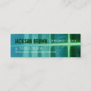 Acoustic Green Small Business card