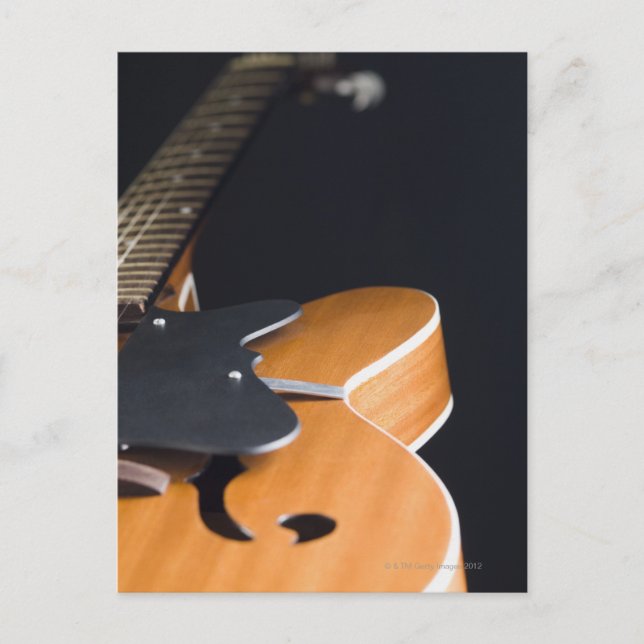 Acoustic Guitar 3 Postcard (Front)