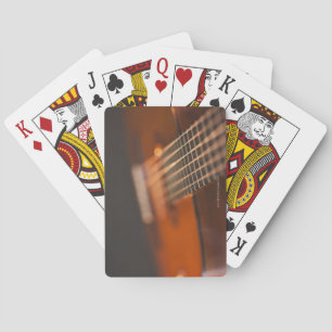 Acoustic Guitar 4 Playing Cards
