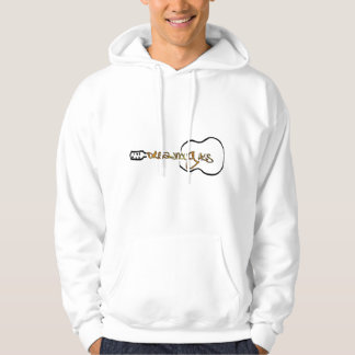 Acoustic Guitar Abstract Logo gold Hoodie