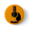 acoustic guitar button