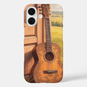 Acoustic Guitar  iPhone 16 Case
