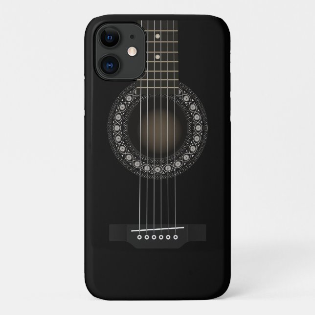 Acoustic Guitar Case-Mate iPhone Case (Back)