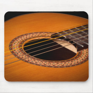 Acoustic Guitar Closeup Mouse Mat