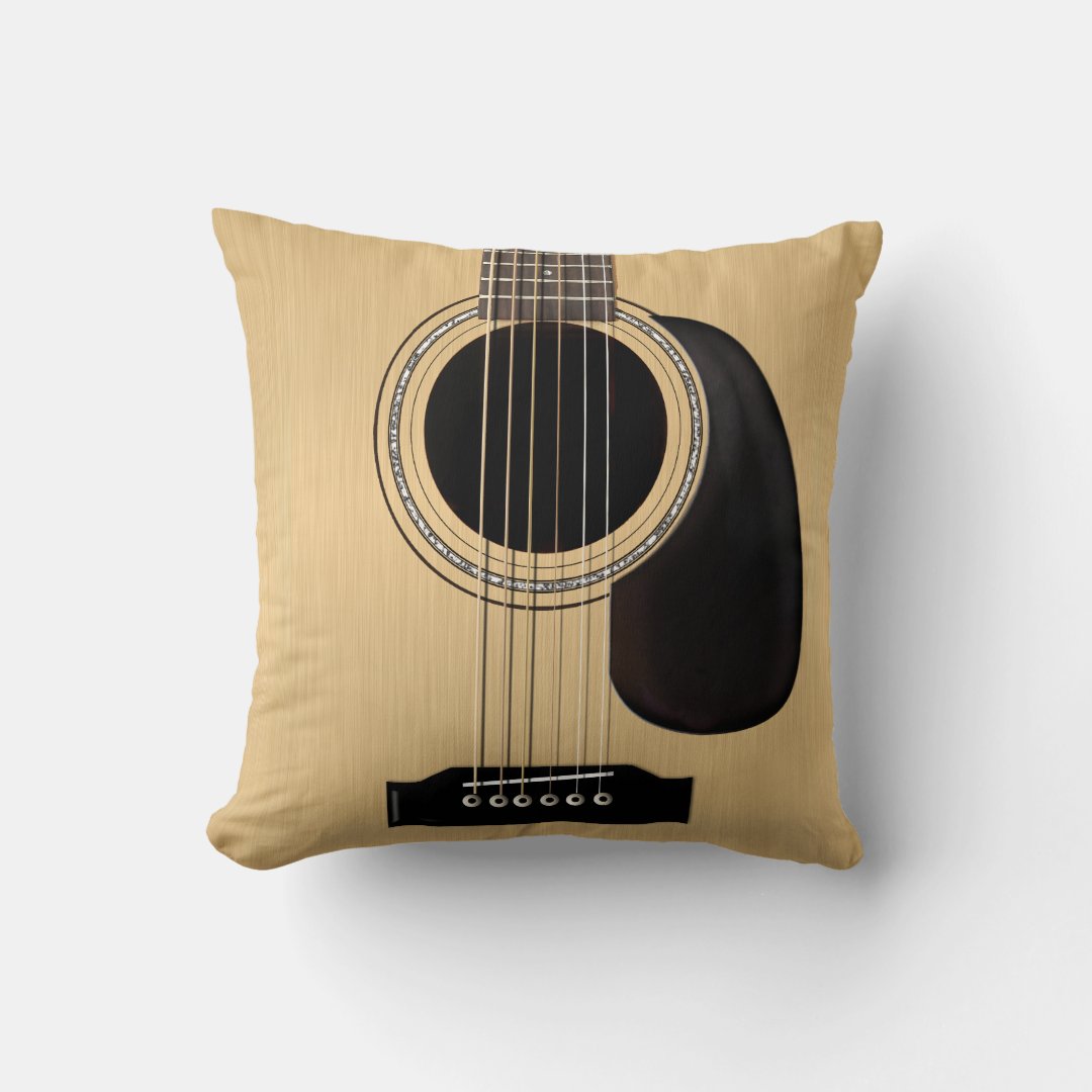 Acoustic Guitar Cushion | Zazzle