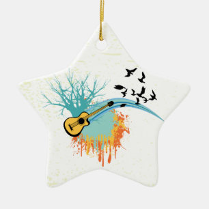 Acoustic guitar custom ornaments