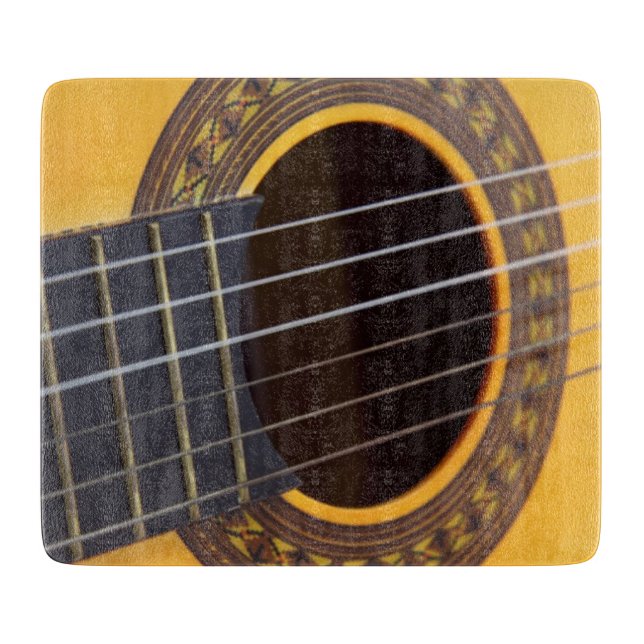 Acoustic Guitar Cutting Board (Front)