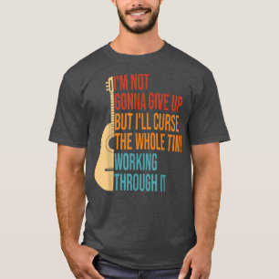 Acoustic Guitar Design For Music Students For Guit T-Shirt