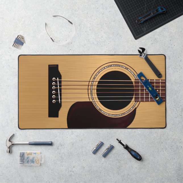 Acoustic Guitar Desk Mat (Workstation)
