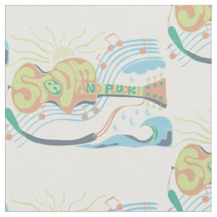 Acoustic guitar fabric