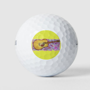 Acoustic Guitar Golf Balls