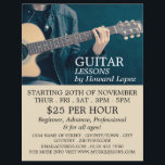 Acoustic Guitar, Guitar Lessons Advertising Flyer<br><div class="desc">Acoustic Guitar,  Guitar Lessons Advertising Flyers By The Business Card Store.</div>