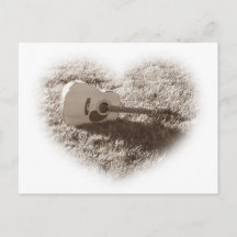 Acoustic Guitar Heart