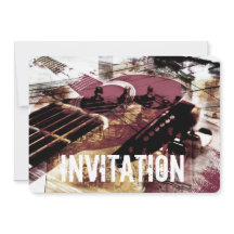 acoustic guitar jazz jam invitation