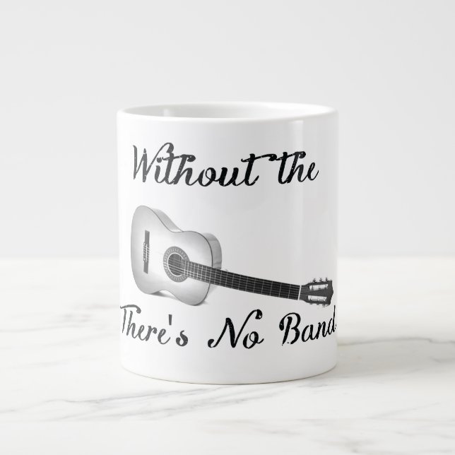 Acoustic Guitar Jumbo Mug (Front)